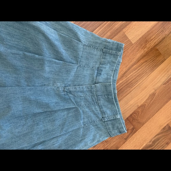 Alice + Olivia Wide Leg Denim Trouser - Picture 2 of 5